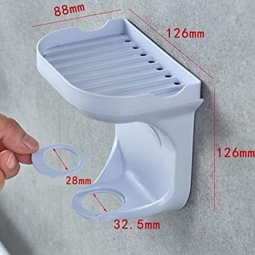 Goopp držač sapuna ne-markiranje kuka za tuš Gel boce stalak šampon usisni zid Skladište stalak za kupaonicu