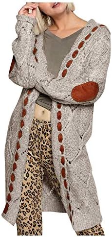 Listha Maxi džemper Cardigan Women Winter Hoodie Otibnica Pletena kaputa
