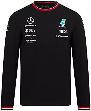 Mercedes Amg Petronas Formula Jedan tim - Službena formula 1 Merchandise - 2022 Timska majica dugih rukava