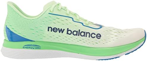 Nova ravnoteža Muška goriva Supercomp Pacer V1 trčanje cipela, bijela / živopisno opruga, 9 širine