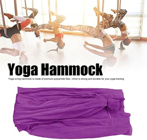 DRFEIFY Yoga ljuljački hammock, udobna elastična tkanina koja leti zračna joga ljuljaška za profesionalce i početnike