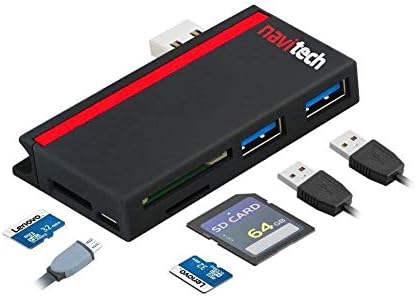Navitech 2 u 1 laptop/Tablet USB 3.0/2.0 Hub Adapter/Micro USB ulaz sa SD / Micro SD čitačem kartica kompatibilnim sa ASUS VivoBook