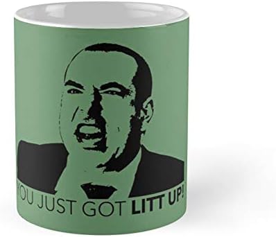 Odijela Louis Litt, upravo ste dobili ugled u kafu 11oz & 15oz keramičke čajne čajne šalice