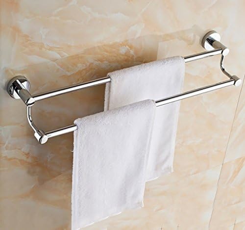 -Pol balkon za ručnik za ručnik, ručnik ručnik ručnik / dvostruki štap od nehrđajućeg čelika zadebljani kupatilo ručnike za ručnike