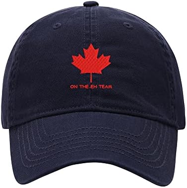 Bejzbol kapa muškarca Kanada na EH vezeni iskrivljeni pamučni tata hat unisex bejzbol kape