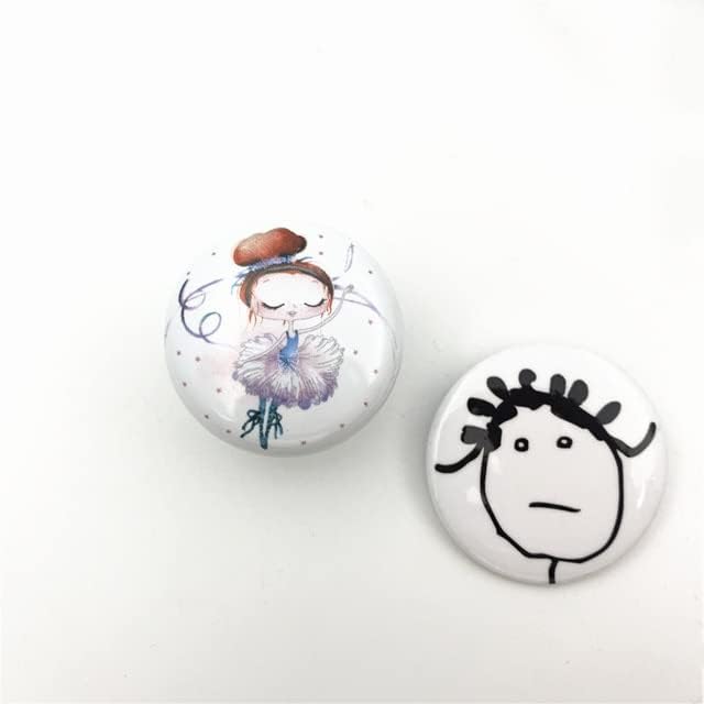 LCH Instagram Style keramička Bijela čudovišta Carton Cactus keramička kvaka za kvaku za kvaku koristi se za djecu Dječiju sobu -