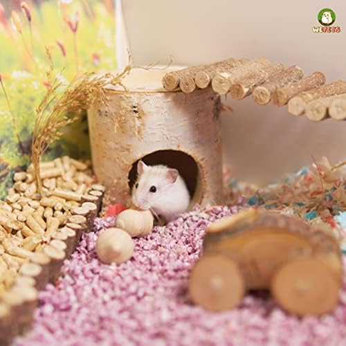 Wepets Hamster tree Trunk Tunnel & amp; 9kom igračke za žvakanje za patuljaste sirijske hrčke Gerbile i male životinje
