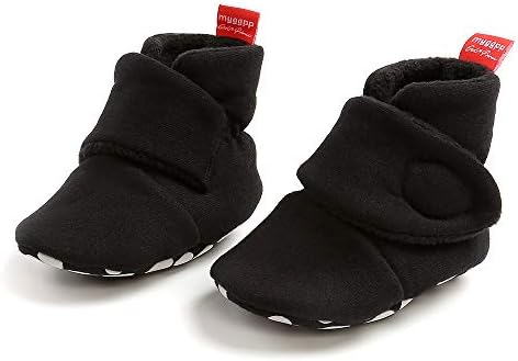 DJEBO FLEECE Pločiće novorođenče tople papuče Ugodne zimske čizme čarapa cipela za dječje krevetić s nekim klizanjem od 0-18 mjeseci