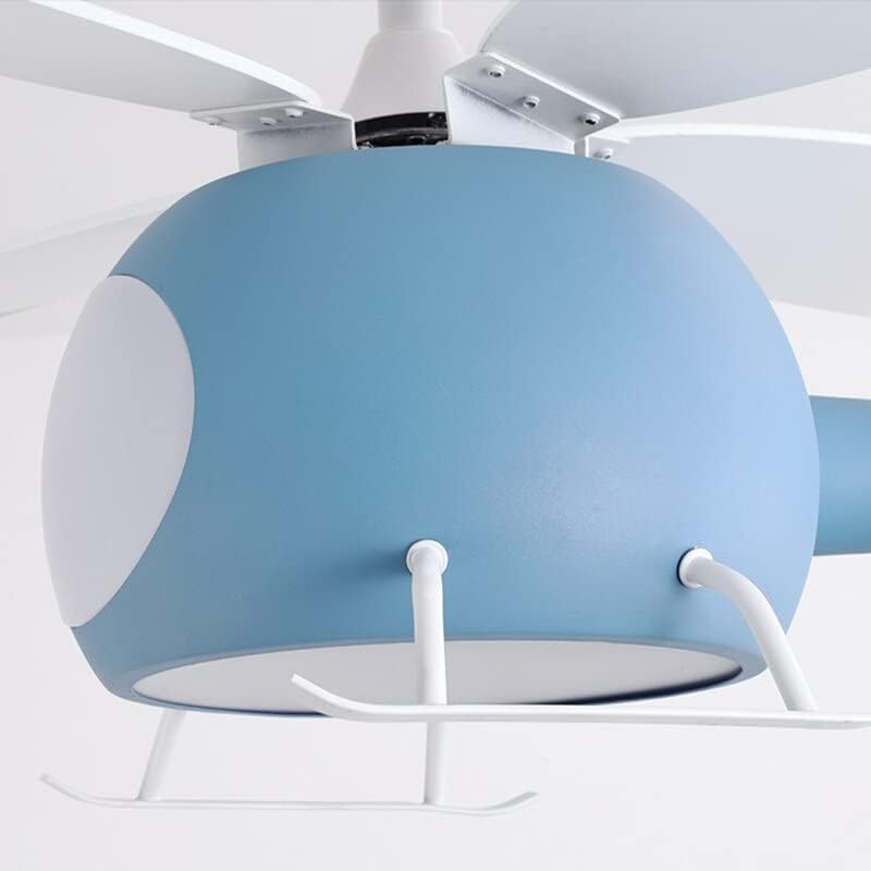 Chezmax Moderan fen plafon ventilator sa LED lampicom daljinski upravljač Airplane stropni ventilatorska svjetiljka Dječja spavaća