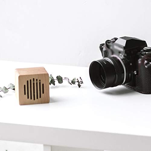 XJJZS WOODEN Glazbena kutija - Moderni jednostavni drveni obrti, mehanička muzička kutija, poklon muzičke kutije satom