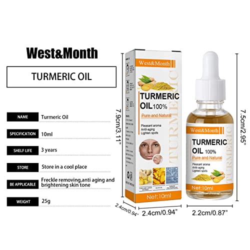 2023 Novi Turmeric dark Spot Corrector Serum Pure & amp; prirodno ulje kurkume za njegu kože lica hidratantni Serum za popravak