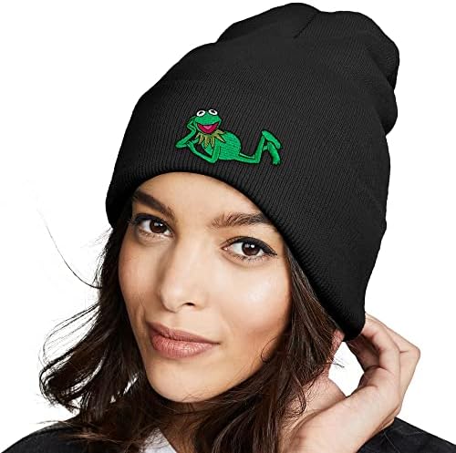 Smiješna žaba pijuckajte čaj black beanie zelena žaba topla zimska granita šeširi Anime šeširi na otvorenom za muškarce