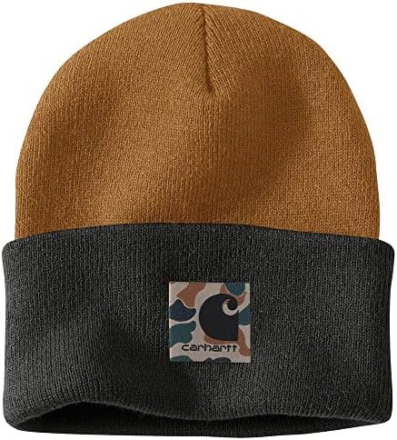 Carhartt Muška 105523 pletena Camo Patch kapica