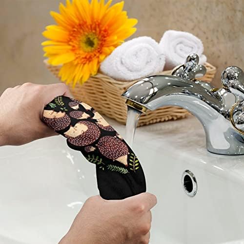 Ručnici za ruke u ježuk u obliku srca Lice za pranje karoserije Mekane krpe s slatkim tiskanim za kupaonicu Kuhinja Hotel Svakodnevna
