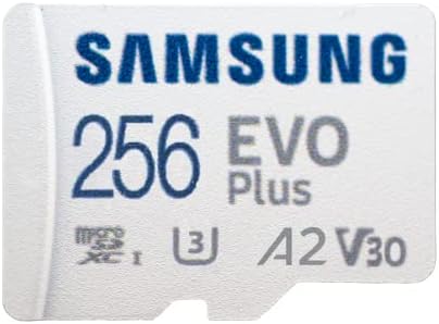Samsung 256GB EVO+ Micro SD memorijska kartica za Samsung telefon radi sa Galaxy Note 20 Ultra 5G, A42 5G, A21 Telefon paket sa svime