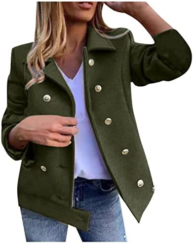 RMXEI ženska modna temperamentarna čvrstoća tanka montaža s dvostrukim jaknom