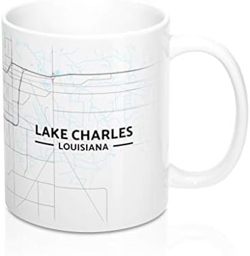 Lake Charles, Louisiana la map krigla