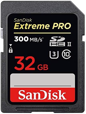 SanDisk 32GB SDHC Extreme Pro UHS-II memorijska kartica radi sa Canon kamerom bez ogledala EOS R7, EOS R10 C10 U3 V90 paket sa svime