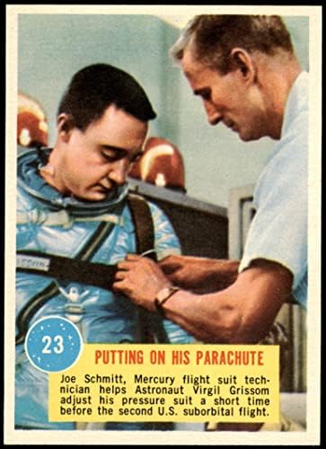 1963. Popis # 23 Stavljanje na njegov padobran gus Grissom NM / MT