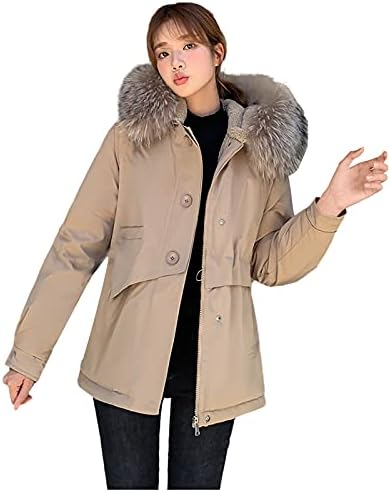 Super mekana višepetna odjeća Ladie's Jesen Esencijalna jakna za puffer dugih rukava s poklopcem gusta čvrsta