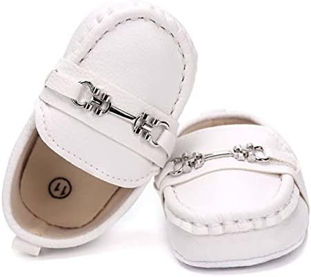 Greceen novorođenčad dječaci i djevojke Oxford cipele PU kožne natikače Haljina cipele pogodne su za puzanje, vjenčanicu, rođendanske