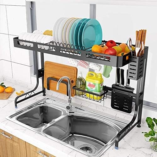Dmunis sudoperi, stalak za suđe, nehrđajući čelik kuhinjski sudoper sušilo za sušenje nosača za odvodnje za pribor za jelo za pribor