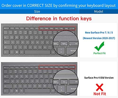 Poklopac tastature za Microsoft Surface Pro 7 12.3 2020 2019 / Surface Pro 6 2018 / Surface Pro 5 2017 / Surface Pro 4, Microsoft