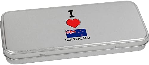Azeeda 80mm 'Volim novozelandsko' metal sa šarke / kutijom za odlaganje