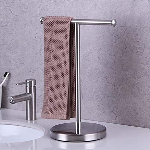 Liruxun Pokretan slobodno stoji ručnik ručnika za ručnike Stojeći stalak za ručnik 304 Kupatilo za kupatilo za ručnike Vješalice Vanity CounterSop
