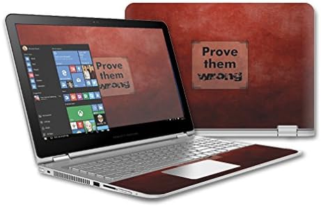 Tiyykins kože kompatibilan sa HP ENVY X360 15 laptopa - dokažite ih pogrešno | Zaštitni, izdržljivi i jedinstveni poklopac zamotavanja vinilnog dekala | Jednostavan za prijavu, uklanjanje i promjena stilova | Napravljeno u sad