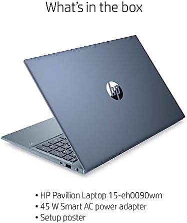 2020 HP Pavilion 15.6 FHD 1920 x 1080 Laptop AMD Ryzen 5 4500U 8GB SDRAM 512GB SSD Windows 10 Horizon Blue
