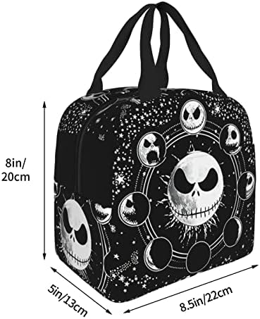 NIKROAD Nightmare crtani film & nbsp;prije & nbsp; Božićna torba za ručak smiješna štampana izolirana torba za ručak hladnjača za