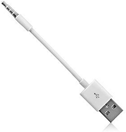 SMARTERA® bijeli USB punjač i kabl za sinkroniziranje za Apple iPod shuffle 3. / 4. / 5. generacija