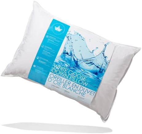 Kanadski donji i perjani Co. - 2 pakovanje meko bijelo guska dolje jastuk - 260 TC Shell pamuk - ispunjen u Kanadi