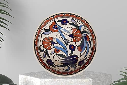 Elipot keramička posuda 4 inča, keramička posuda 4 , turska keramička posuda, ručno izrađena keramička posuda