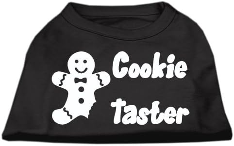 Taster zaslon Cookie Taster zaslonske košulje crne xs