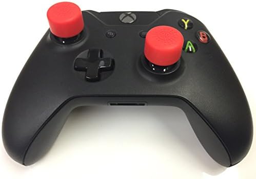 Znoj besplatni silikon podignut antislip gumeni šljokice za Xbox One / One S bežični kontroler e-mods igranjem