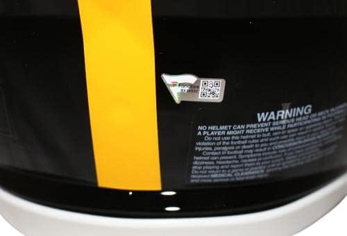 Ben Roethlisberger potpisao Pittsburgh Steelers Authentic speed Helmet FAN 37797-autograme NFL Helmets