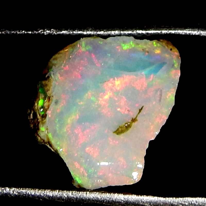 Jewelgemscraft ™ 03.72cts. Ultra vatra sirovi opal kamen, prirodni grubi, dragi kamen, etiopski opal rock, nakit izrada zaliha, liječenje