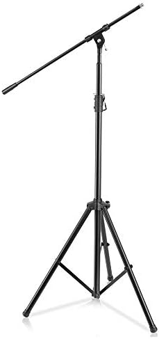 Pyle stalak za mikrofon za teške uslove rada-podesiv po visini od 51,2 do 78,75 inča visok & amp; Basics XLR muški do Ženski mikrofonski