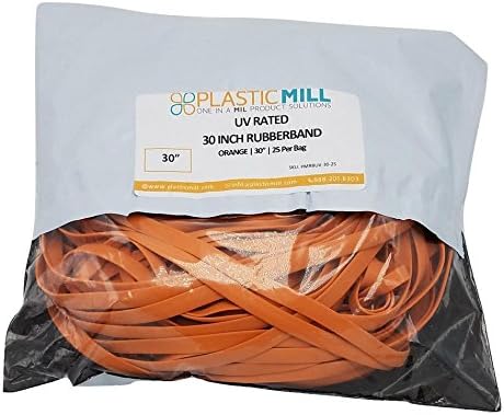 PlasticMill 30 Jumbo gumeni trak: Da biste spriječili da vreće za smeće odbijaju 5 pakovanja.