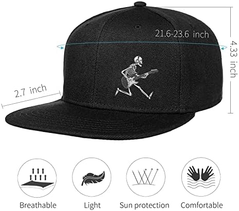 Negi Snapback šeširi za muškarce uniseks šešir s ravnim obodom Snapback Crni kamionski šešir Podesiva bejzbol kapa za žene