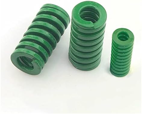 Spremne opruge su pogodne za većinu popravka i 1 komad zelenog opruga za teške dežurne kalupe s vanjskim promjerom od 40 mm, spiralno