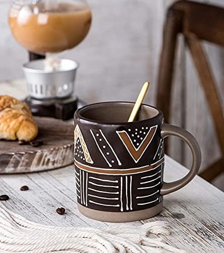 ANTOWLL keramičke šalice za kafu 16 oz Veliki uredski čaj Personalizirani pokloni smiješni kapućino espresso latte domaćin ručno rađene