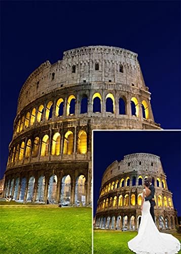 Aofoto 3x5ft drevni rimski Koloseum pozadine Evropske zgrade foto snimanje pozadina italijanske ruševine fotografski Studio rekviziti