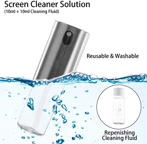 Sredstvo za čišćenje ekrana zaslon za ekranu za ekranu, Daumeiqh Komplet za čišćenje telefona sa krpom za elektronički iPhone, iPad,