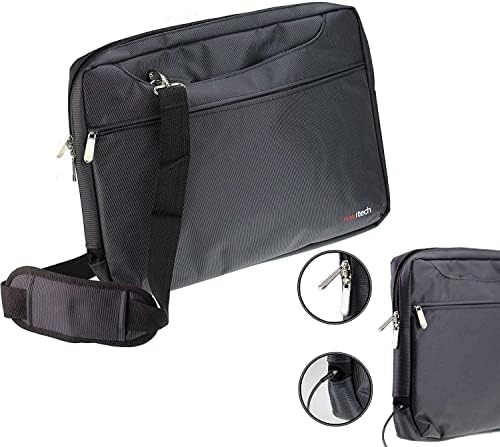 Navitech crna elegantna putna torba za vodu - kompatibilna sa DELL LATITUDE 3540 15.6 laptop