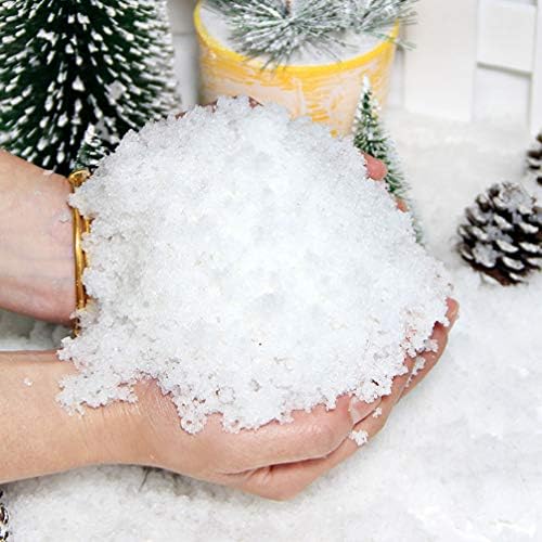 SOIMISS Božić Decor 3 boce lažni snijeg prah umjetni snijeg prah Božić snijeg Prop za odmor snijeg ukras zimske potrepštine