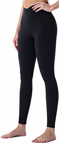 Sunzel helanke za žene, Cross Waist trbuščić Control najlonske pantalone za jogu visokog struka ženske helanke za trening u teretani