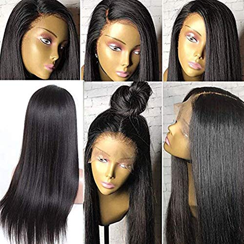 Well Human Wigs Lace Front Human Wigs for Women with Baby - svilenkaste ravne ljudske perike čipkasta prednja perika Glueless Lace